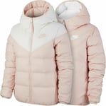 Nike Sportswear DownFill Windrunner REVERSIBLE Size M Jacket Puffer Pink White