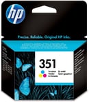 Genuine HP 351 HP Photosmart C5280 Colour Ink Original CB337E No Box C4280 D5360
