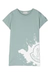 Kids Splash Logo T Shirt Green KIDS