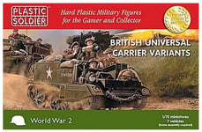 WW2V20033 1/72 WW2 BRITISH UNIVERSAL CARRIER VARIANT Plastic Soldier NEW BOX WW2