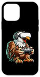 Coque pour iPhone 12 mini Eagle Gamer Console Gaming Jeux Vidéo