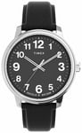Timex TW2V21400 Easy Reader Bold Leather Strap Watch