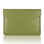 Lux-Case Air Mail (grön) 13'' Läderväska För Macbook