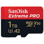 SanDisk Extreme Pro - Flash-minneskort (microSDXC till