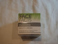 Cleansing Night Cream 50ml Face Facts Enriched Vitamin E Moisturiser