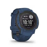 Garmin Instinct 2 Solar Rugged GPS Smartwatch, Tidal Blue