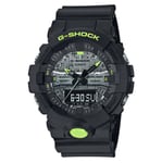 Casio G-Shock Watch Black/Neon Digital Camo GA-800DC-1ADR