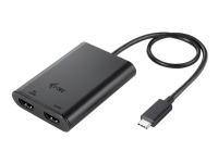 i-Tec - Dockningsstation - för surfplatta, laptop - USB-C / USB4 / Thunderbolt 3 / Thunderbolt 4 - 2 x HDMI - Europa