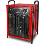 Mw Tools - Chauffage électrique de chantier soufflant 9kW 400V portable WEL09