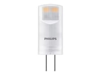 Philips Led - Led-Glödlampa - Form: Kapsyl - Glaserad Finish - G4 - 1 W (Motsvarande 10 W) - Klass F - Varmt Vitt Ljus - 2700 K (Paket Om 3)
