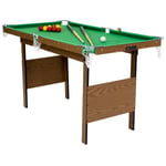Junior 4ft Pool Table Green