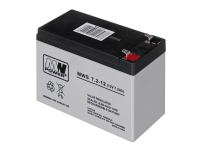 MPL MW POWER MWS 7.2-12 UPS batteri Bly-syre-batteri VRLA AGM Vedligeholdelsesfri 12 V 7,2 Ah Sort, Grå