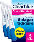 Clearblue Ultratidigt Graviditetstest 3 st