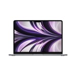 MacBook Air M2 (2022) 13.6', 3.5 GHz 256 Go 8 Go Apple GPU 10, Gris sidéral - QWERTY - Anglais, Italien - Neuf
