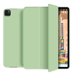 ZOYU iPad Pro 11 Inch 2020 (2nd Generation) Case, Slim Soft TPU Back Protective Stand Cover, Support Pencil Charging, Auto Wake/Sleep, Smart Stand Back Cover for iPad Pro 11 2020 & 2018 case - Green