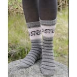 Telemark Socks by DROPS Design - Sokker Strikkeoppskrift str. 35 - 43 - 41/43