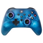 ECHTPower Manette Switch Galaxy, 2024 Nouvelle Manette Switch sans Fil avec RGB/Hall Trigger/Macro/Shift/Turbo/Vibration, Manette Pro Controller Bluetooth Compatible avec Switch/OLED/PC/Adroid/iOS