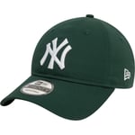 New Era 9TWENTY League Essential New York Yankees Cap - Grøn - str. ONESIZE
