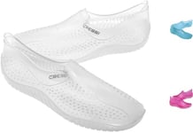 Cressi Children's Water Junior Pool Shoes, Transparent, UK 12 13 - EU 31 32
