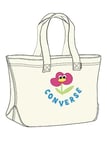 CONVERSE 10024957-A01 Seasonal Graphic Tote Bag Unisex White