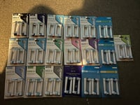 76x Universal Electric Toothbrush Replacement Heads Compatible with Oral-B