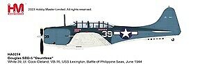 1/32 DOUGLAS SBD-5 DAUNTLESS WHITE 39 BATTLE OF PHILIPPINE SEAS 1944 HA0214