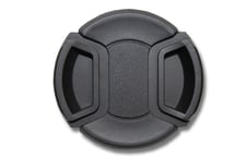 vhbw Bouchon d'objectif noir 55mm, Snap On pour obj. Sony DT 4-5.6/55-200 SAM, DT 55-200 mm 4-5.6, FE 28-70 mm 3,5-5,6 OSS (SEL-2870)