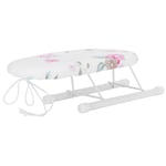 Mini Ironing Board Foldable Sleeve Cuffs Collars Ironing Table for Home UK