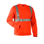 Blåkläder Varseltröja 3383 T-shirt lång ärm, varsel, UV-skydd Orange L 338310115300L