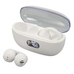 BROLEO Clip On Earbuds Fo Ipx4 For 5.3 Earrings Js352 Earplugs Ear Headphones