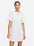 Nike Sportswear Essential Short-Sleeve T-Shirt Dress - White
