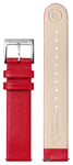 Mondaine FG311830Q Red Vegan Grape Leather Strap 18mm Watch