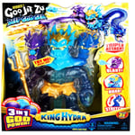 Heroes of Goo Jit Zu: Deep Goo Sea King Hydra Triple Goo Giant Figure Brand New 