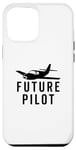 Coque pour iPhone 12 Pro Max Future Pilot Aviation Aviation Étudiant Passionné d'Avion