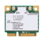 300Mbps pour carte r&eacute;seau Intel Wireless-N 6205 Mini PCI-E pour ordinateur portable Thinkpad