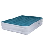 High-Raised Inflatable Air Bed with Built-In Electric Pump
