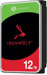 Seagate IronWolf, 12TB NAS Internal Hard Drive CMR 3.5 Inch SATA 6GB/s 7200 x4