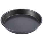 9 Inch Carbon Steel Nonstick Round Pizza Pan Microwave Oven Baking Dishes UK