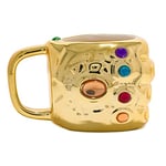 Paladone Avengers Infinity Gauntlet Mug - Ceramic Coffee Mug - Officially Licensed Disney Marvel Merchandise, Multicolor, PP4503MVIW, 330 milliliters