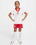 Poland 2024/25 Stadium Home Older Kids' Nike Dri-FIT Football Replica Shorts