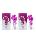 Gwen Stefani Womens Harajuku Lovers Pop Electric Love Eau de Parfum 30ml Spray x 2 - One Size