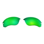 Walleva Emerald Polarized Replacement Lenses For Oakley Flak Draft Sunglasses