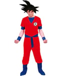 Anime Inspirerad Dragon Ball Goku Herrkostym