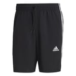 adidas Men Aeroready Essentials Chelsea 3-Stripes Shorts, XXS Short Black/White