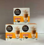 Nescafé Dolce Gusto Skinny Latte Macchiato Coffee Pods, 16 Capsules (pack Of 3 -