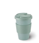 Dibbern Coffee-to-Go 2014300045 Tasse en porcelaine rigide élastomère thermoplastique et polypropylène Sage