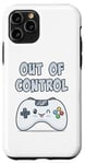 Coque pour iPhone 11 Pro Out of Control Kawaii Silly Controller Jeu vidéo Gamer