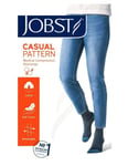 Jobst Casual Pattern K1 kompresjonsstrømpe blå str S 1 par