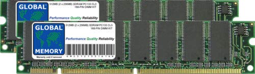 512MB (2 x 256MB) SDRAM PC133 133MHz 168-PIN DIMM MEMORY RAM KIT FOR AKAI Z4 / Z8 / MPC4000