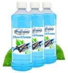 ProClean 3x900ml Shaver Cleaner Fluid Refill For Braun Clean and Renew Cartridge